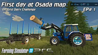 FS22 OSADA - Off Grid Dairy Challenge - EP# 1 Farming Simulator 22 - Playstation 5