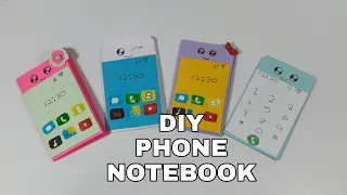 How to make DIY phone notebook | origami notebook | back to school