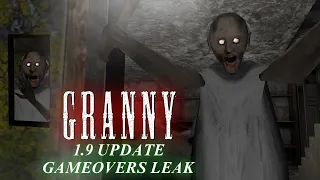 GRANNY 1.9 UPDATE 2 NEW GAMEOVERS LEAK