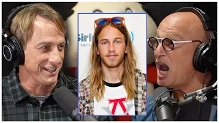 Tony Hawk Talks About His Son Riley Hawk's Skate Career | Howie Mandel Does Stuff