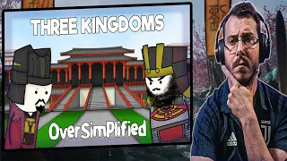 Italian Reacts To Three Kingdoms - OverSimplified