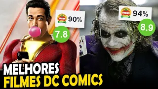 Os MELHORES FILMES da DC COMICS de acordo COM A CRÍTICA