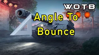 ANGLE THAT FRONT PLATE 📐 | WOTB world of tanks blitz subscribers replay channel