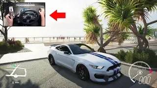 Forza Horizon 3 Driving Fast (Steering Wheel + Shifter) Ford Shelby GT350R