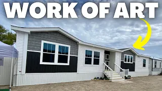 The multi-section mobile home of the YEAR(maybe decade)! Prefab House Tour