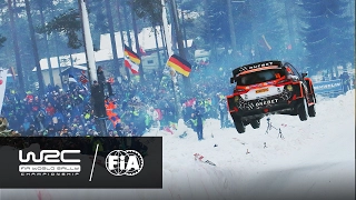 WRC - Rally Sweden 2017: Østberg´s jump @ COLINS CREST SS11