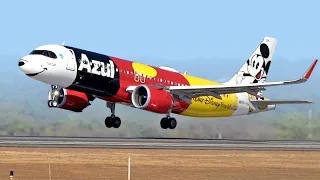Planes with Special Livery Taking off and Landing at Brasília Airport