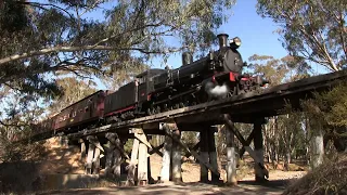 Australian Trains - Steamrail's Maldon Experience Part 2