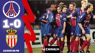 PSG - Monaco [Résumé match Ligue 1 saison 98/99]