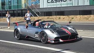 Best of Supercars at the Nürburgring August 2022 - Huayra BC Roadster, LaFerrari, Ford GT...