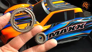 How To Change The Spur And Pinion On The Traxxas Maxx V1 and V2