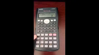 Como calcular fração na calculadora científica