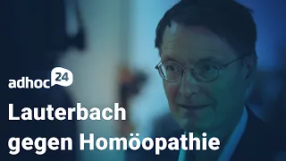 Lauterbach gegen Homöopathie / Apotheken drohen Ertragsverluste / Empfehlung für PrEP