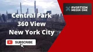 Central Park New York FULL 360 VIEW Drone Video @DJI