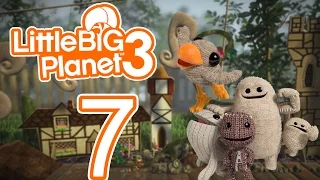 LittleBigPlanet 3 Walkthrough HD - Lights, Camera, Traction! - Part 7 [PS4 No Commentary]
