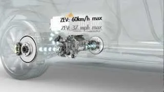 Technologie Hybrid4 - Mode ZEV (Zero Emission Vehicle)