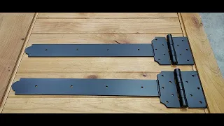 Heavy Duty Strap Hinge Details