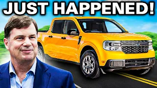 Ford CEO Drops Bombshell: HUGE Maverick News Unveiled!