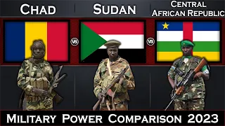 Chad vs Sudan vs Central African Republic Military Power Comparison 2023 | Global Power