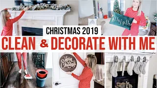 *NEW! CHRISTMAS CLEAN & DECORATE WITH ME 2019 + CHRISTMAS HOME TOUR 2019 | DECORATING FOR CHRISTMAS