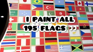 Draw All Country Flags In The World 🌎 Part 2