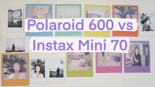 Polaroid OneStep 600 vs Fujifilm Instax Mini 70