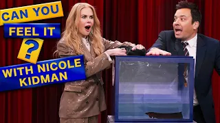 Can You Feel It? with Nicole Kidman | The Tonight Show Starring Jimmy Fallon