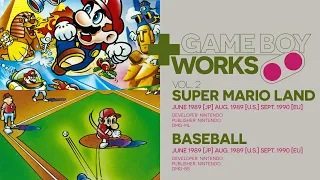 More like "stupor Mario bland," am I right??: Baseball & Super Mario Land | Game Boy Works Vol.2 003