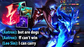 LETHALITY LEE SIN BUILD CARRIES DOOMED GAME *17 KILLS!!*