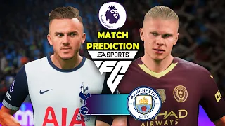 FC 24 - Tottenham Hotspur vs. Manchester City: Can Spurs Stop Man City From Winning the Title AGAIN?