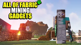 Ep5 Mining Gadgets - Minecraft All of Fabric 6 Modpack