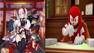 Knuckles rates Azur Lane Waifus