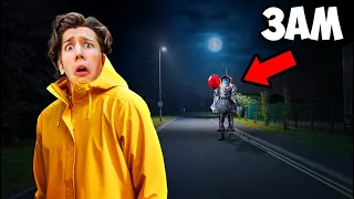 PENNYWISE HUNTS ME AT 3AM!!! (Scary) | NichLmao