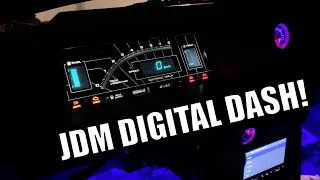 AE86 JDM Digital Dash + Interior Mods