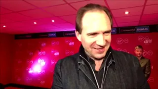 Legendary actor Ralph Fiennes is in Dublin to receive a Volta award 2019 March 1st