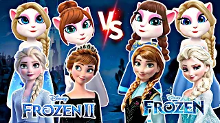 My Talking Angela 2 / Creating Disney Princess Elsa ❄️/ New Update Gameplay 💖✨