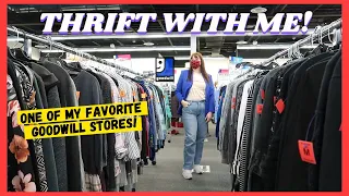 THRIFT WITH ME @ Goodwill! (Awesome thrift store in the DC area!)