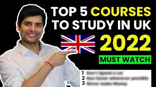 Top 5 COURSES to Study in UK during 2022| Job related courses