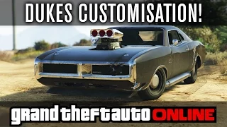 GTA Online | Imponte Dukes Customisation! | Dom's Charger (GTA 5 PS4 Gameplay)