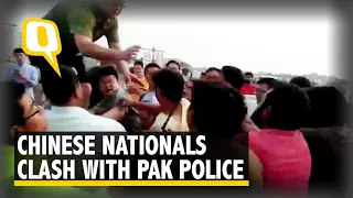 Watch: Chinese Engineers Get into Brawl With Pak Cops in Khanewal