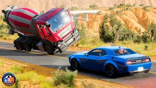 Truck and Car Crashes | The Year Compilation | BeamNG drive