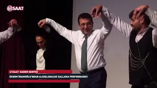 Ekrem İmamoğlu'ndan alkışlanacak sallama performansı...