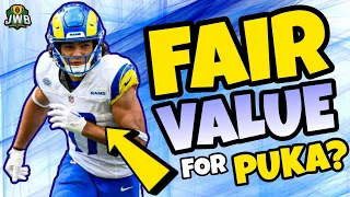 Puka Nacua: What is the FAIR Price? | Dynasty Fantasy Football Week 3 | DD 212 Clip