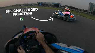 Lahore Go karting Race with Chinese