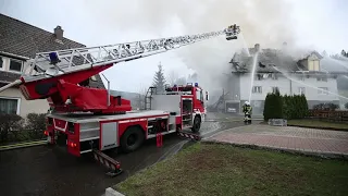 Alter Schwarzwaldhof in Furtwangen wird Raub der Flammen