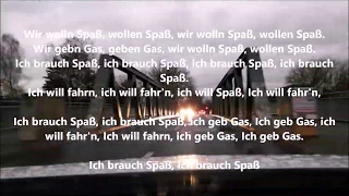 Markus- Ich will Spaß (Lyrics)