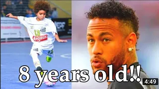 Skills-Goals Kauan Basile-The boy who impressed Neymar and Messi