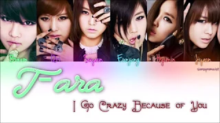 T-ara (티아라) - I Go Crazy Because of You (너 때문에 미쳐) Lyrics | HAN/ROM/ENG