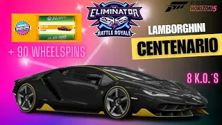 Forza Horizon 5 - Eliminator - EPIC Centenario win + 90 Wheelspins