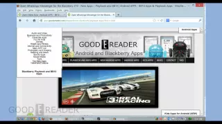 How to Install Whatsapp on the Playbook and Blackberry 10